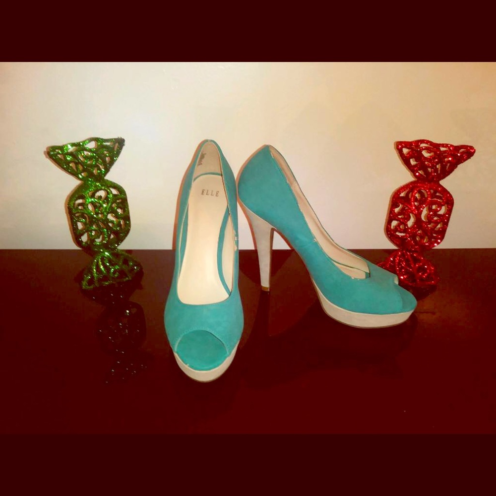 Blue Elle heels